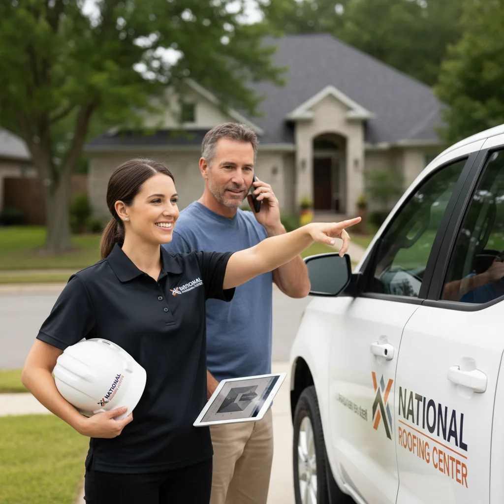 National Roofing Center customer support in Fishers